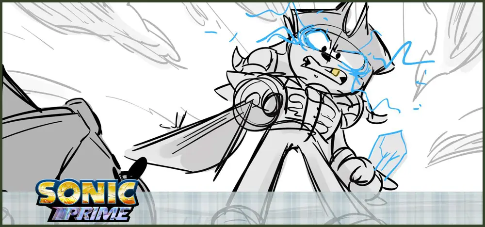 Sonic Prime Storyboards